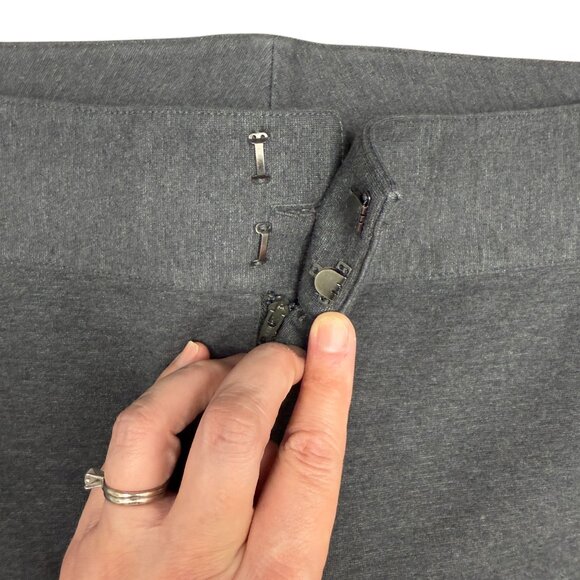 Women's EDDIE BAUER Gray Stretch Sporty Pants- Size 14 - Picture 4 of 8